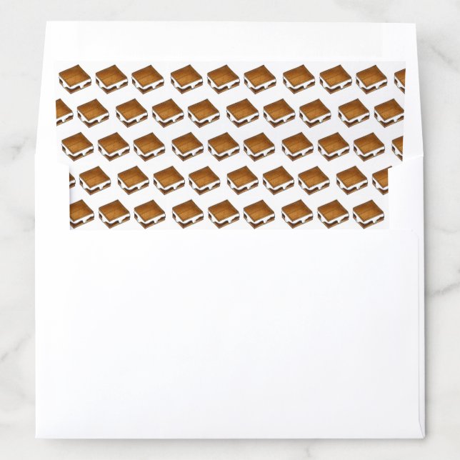 Gimme S'more Campfire S'mores Toasted Marshmallow Envelope Liner (In Envelope)