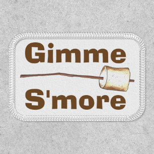 Gimme S'more Campfire Toasted Marshmallow Smores Patch