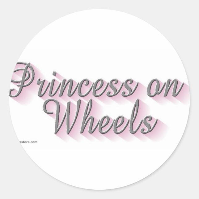 gimp humor classic round sticker (Front)