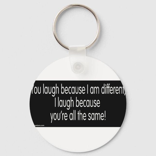 gimp humor keychain (Front)
