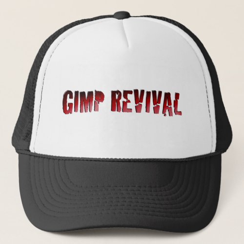 Gimp Revival Logo Trucker Hat