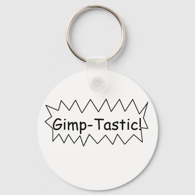 gimp-tastic keychain (Front)