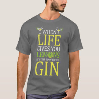 gin alcohol party tonic drinking T-Shirt