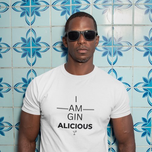 Gin Alicious Mens T_Shirt 