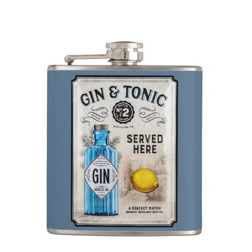 Gin And Tonic Flask