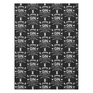 Gin Drinkers   Love Gin   Home Decor   Bars Servin Tablecloth