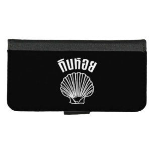 Gin Hoi (Thai Humor Pun Wordplay) iPhone 8/7 Wallet Case