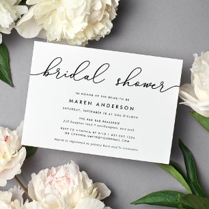 Gin Lane Bridal Shower Invitation