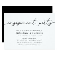 Gin Lane | Engagement Party Invitation