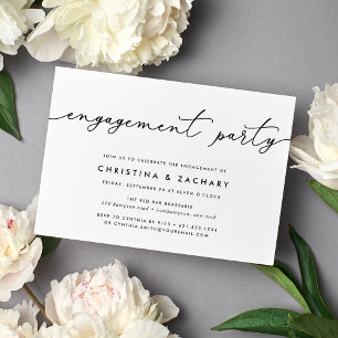 Gin Lane Engagement Party Invitation