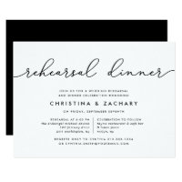 Gin Lane | Rehearsal Dinner Invitation