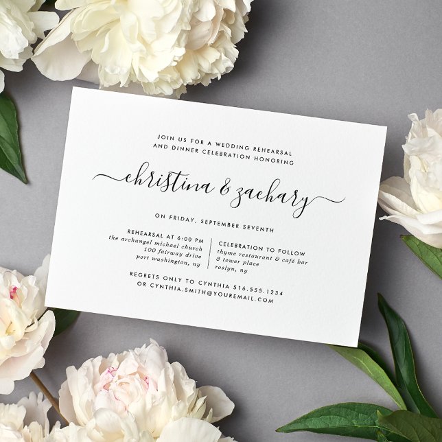 Gin Lane | Rehearsal Dinner Invitation (Creator Uploaded)