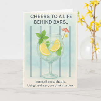 Gin Lover Card for Any Celebration — Cheers