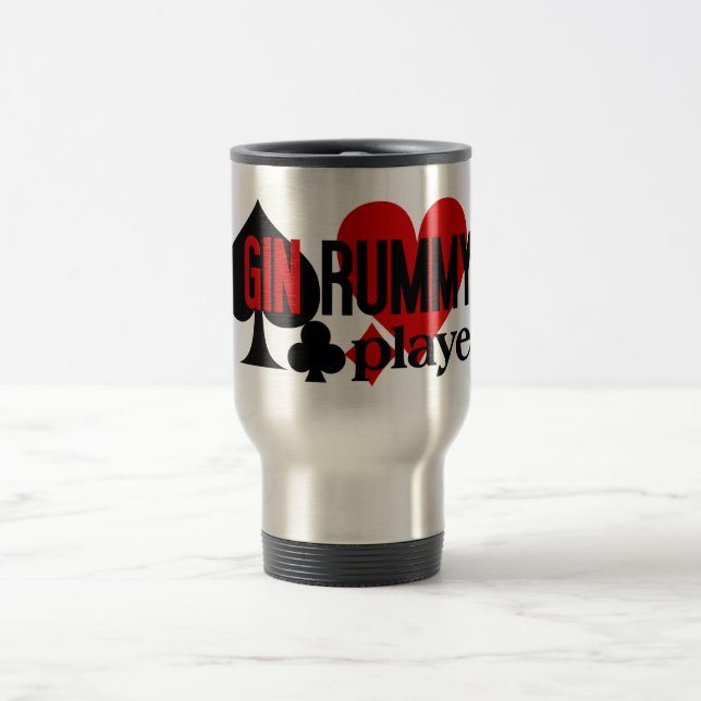 Gin Rummy Player mug (Center)