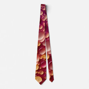 Gin Soda Isometric Pattern Neck Tie