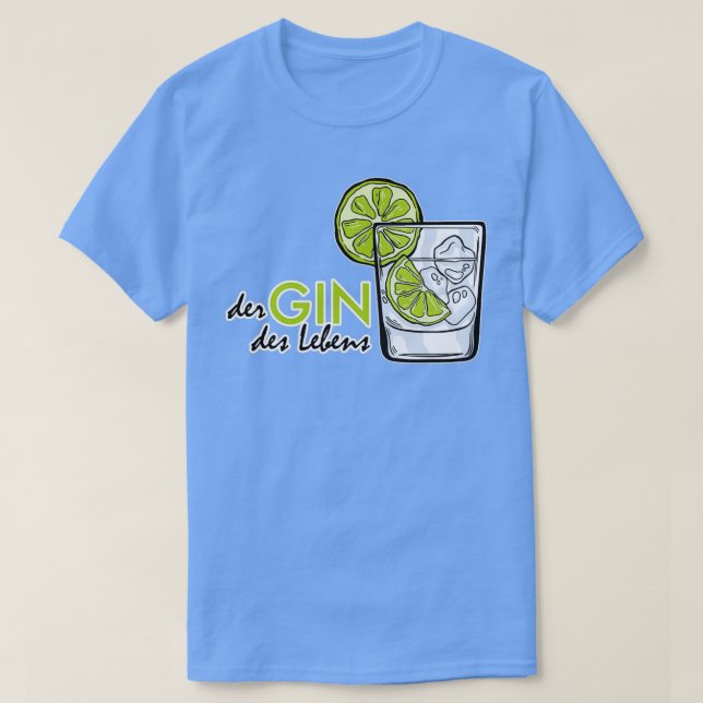 Gin Tonic Longdrink Drinker Party JGA Gift 4 T-Shirt (Design Front)