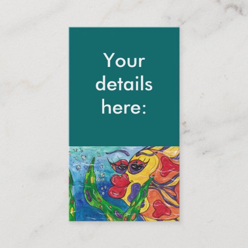 Gina the Goldfish Business Cards