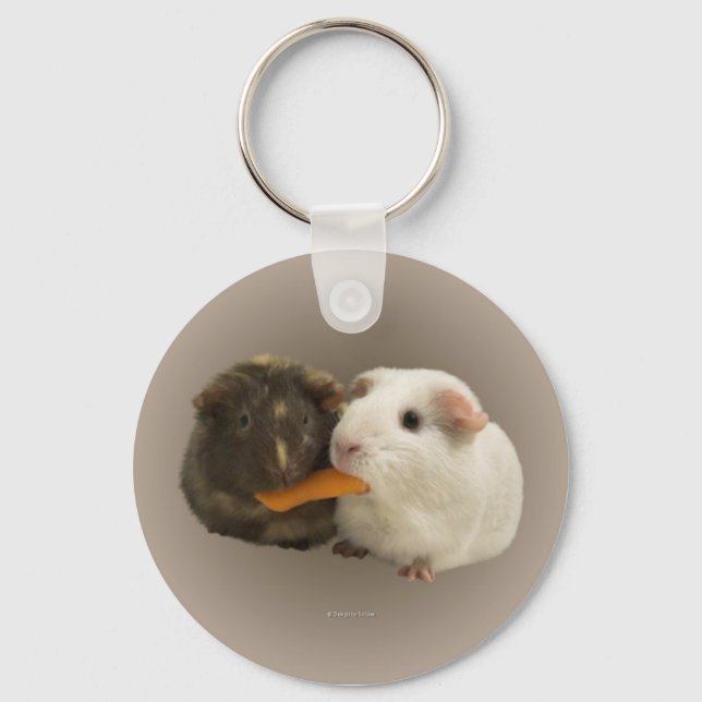 ginea_pigs_keychain keychain (Front)