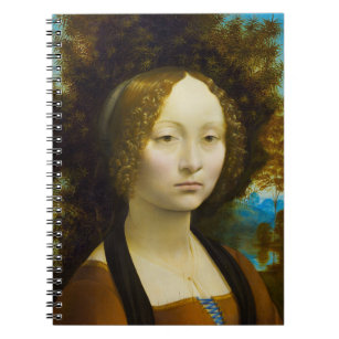 Ginevra de' Benci by Leonardo da Vinci Notebook