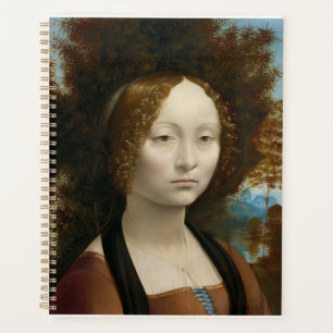Ginevra de Benci by Leonardo da Vinci Planner