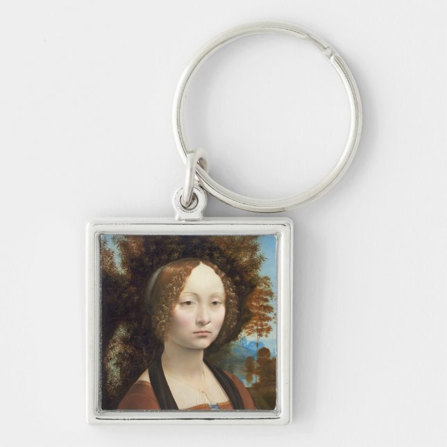 Ginevra de' Benci, c. 1474- 78 Keychain (Front)