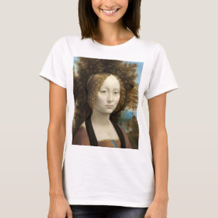 Ginevra de' Benci Leonardo da Vinci     T-Shirt
