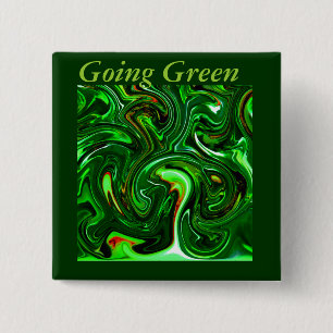 Ging Green_ Pinback Button