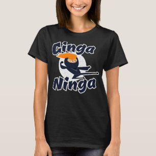 Ginga Ninga - Funny Redhead Ninja Gift T-Shirt