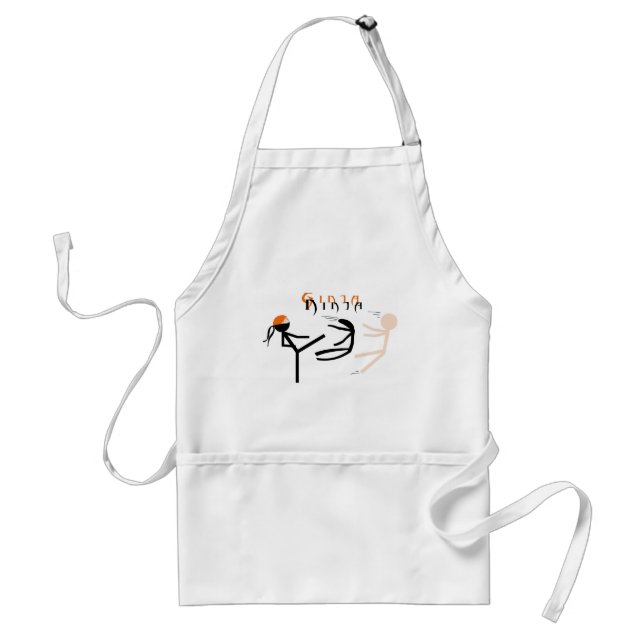Ginga Ninja Adult Apron (Front)