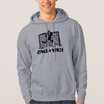Ginga Ninja - Hockey Goalie Hoodie by NetSpeak at Zazzle