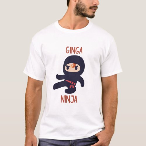 Ginga Ninja T_shirt Mens Graphic Shirt Funny
