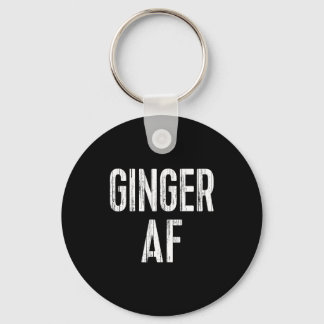 Ginger Af Shirt Irish Men Women St Patricks Day  Keychain