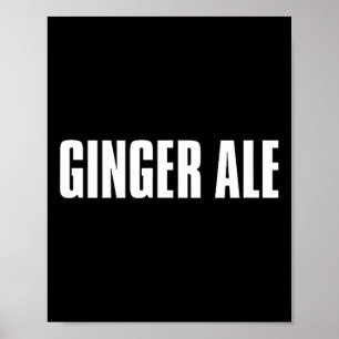 Ginger Ale Thanksgiving Costume Funny Drinks And B Poster