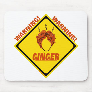 Ginger Alert! Mouse Pad