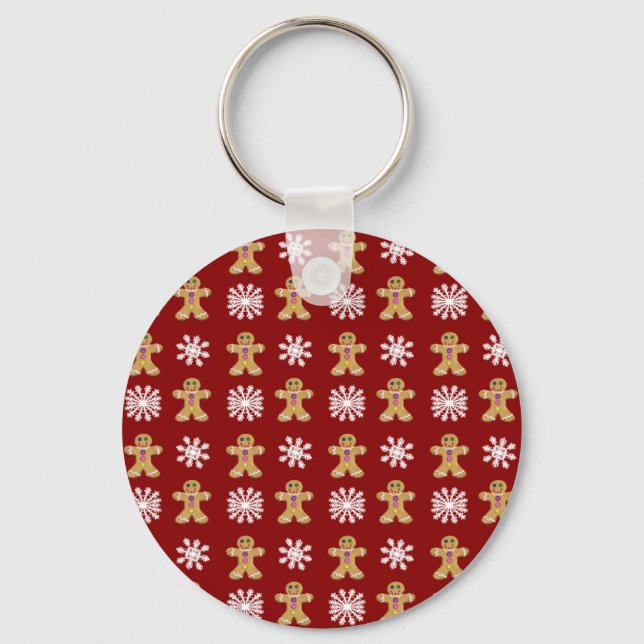 Ginger and Snow Keychain (Front)