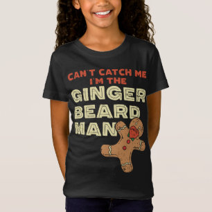 Ginger Beard Man Funny Gingerbread Man T-Shirt