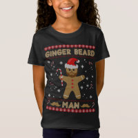 Ginger Beard Man Funny Gingerbread Ugly Christmas 