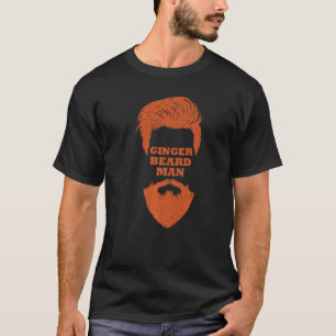 Ginger Beard Man Redhead Ginger Dad T-Shirt
