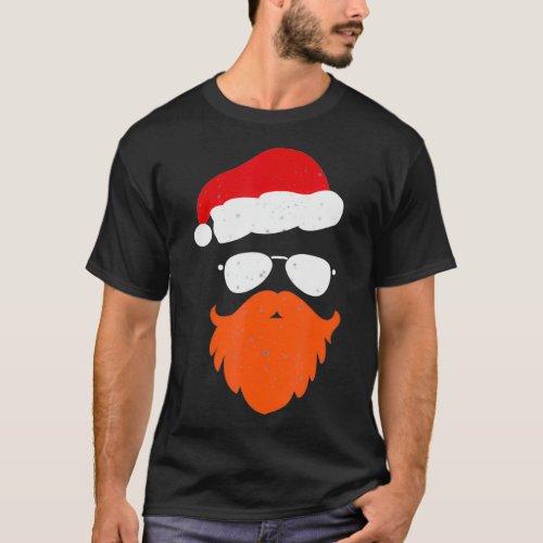 Ginger Beard Santa Funny Family Matching Christmas T_Shirt
