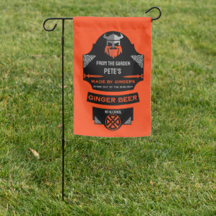 Ginger Beer Maker Garden Flag