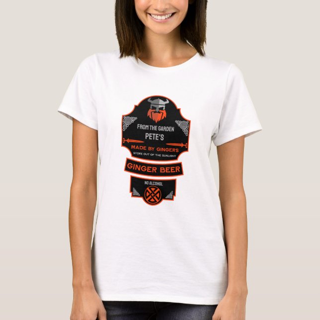 Ginger Beer Maker T-Shirt (Front)