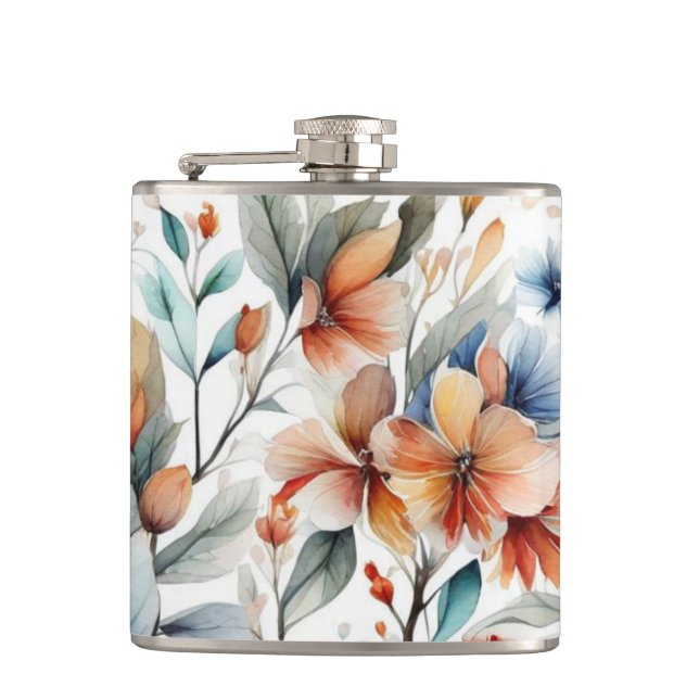 Ginger Blossoms Flask (Front)