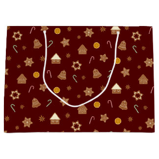 Ginger bread gift bag