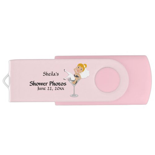 Ginger Bride Bridal Shower Personal Flash Drive