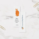 Ginger Cat Bookmark (Office)
