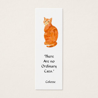 Ginger Cat Bookmark