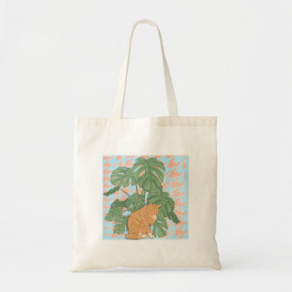 Ginger Cat by Cheese Plant Design Tote Bag