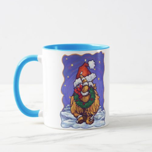 Ginger Cat Christmas Mug