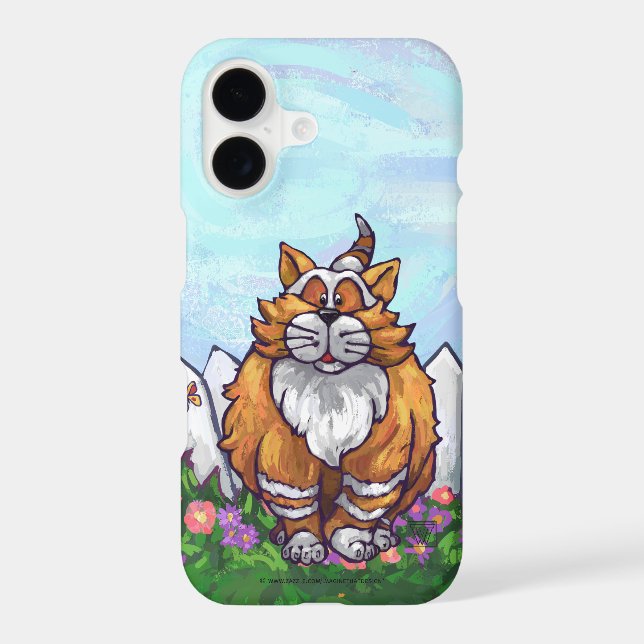 Ginger Cat Electronics Case-Mate iPhone Case (Back)