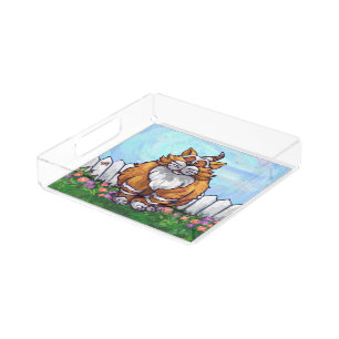 Ginger Cat Gifts & Accessories Acrylic Tray